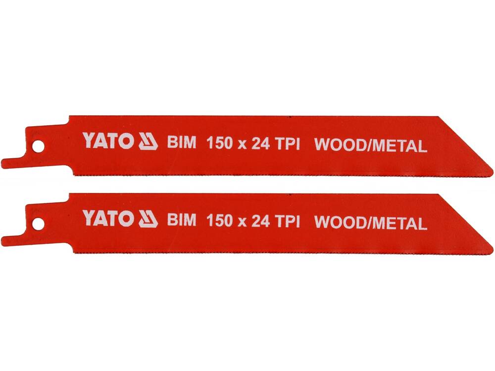 SZÚRÓFŰRÉSZ PENGÉJ YATO YT-33932 150MM, 24TPI, 2 DB 