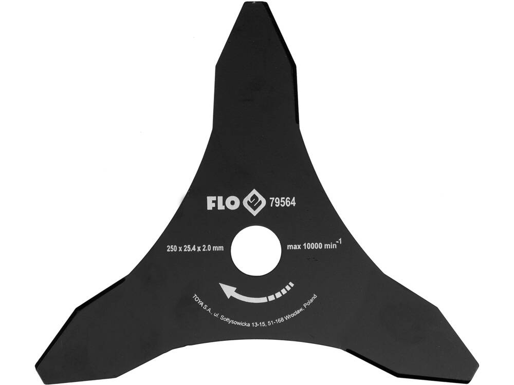 LAMA PENTRU MOTOCOASA FLO 79564 2MM/250MM/25.4MM