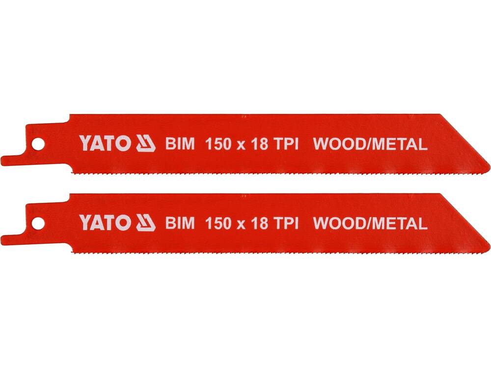 LAME FIERASTRAU SABIE YATO YT-33931 150MM, 18TPI, 2 BUC