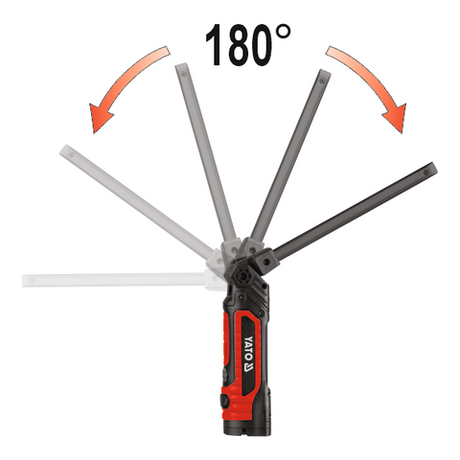 Lampa atelier 1000 lm YATO YT-085172, statie incarcare - imagine 18