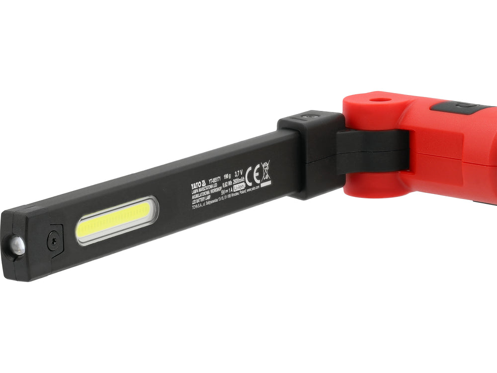 Lampa atelier 800 lm YATO YT-085171, aluminiu - imagine 9