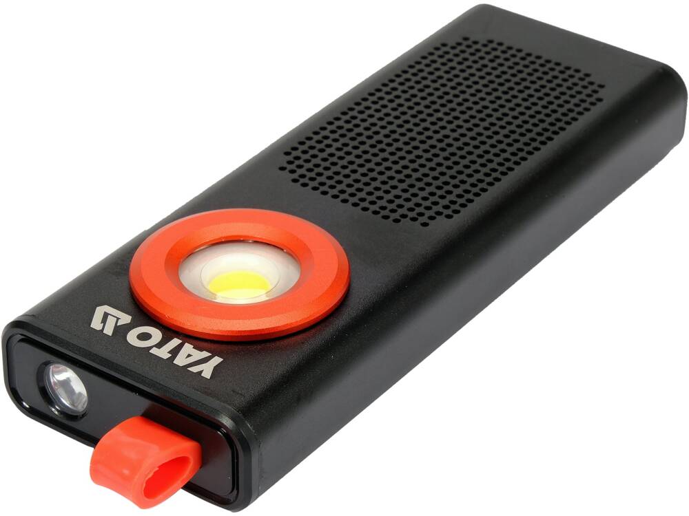 LANTERNA 500LM + YATO YT-08557 BOXA, 2000MAH