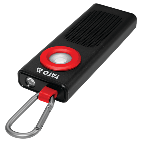 LANTERNA 500LM + YATO YT-08557 BOXA, 2000MAH