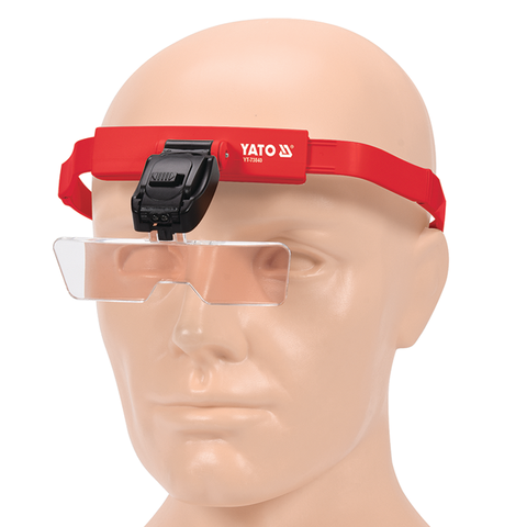 LENTILE CU ILUMINARE, YATO YT-73842 SUPORT CAP, ZOOM X1, X1.5, X2,