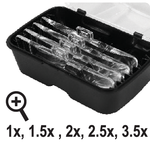 LENTILE CU ILUMINARE, YATO YT-73842 SUPORT CAP, ZOOM X1, X1.5, X2,