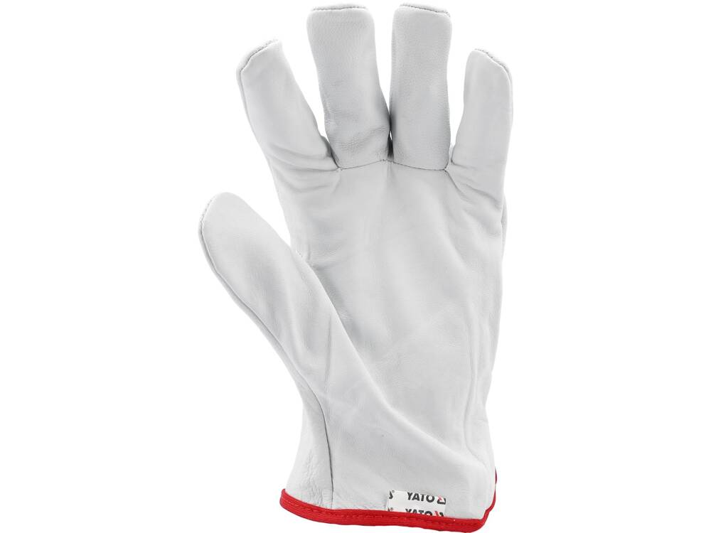 MANUSI LUCRU MARIMEA YATO YT-74645 10, BUMBAC/PIELE