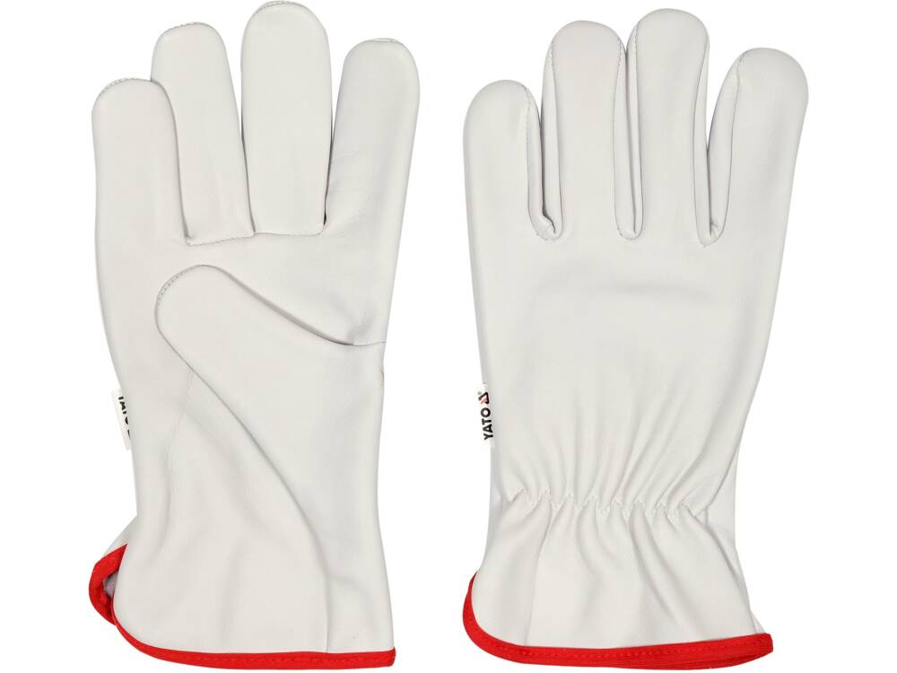 MANUSI LUCRU MARIMEA YATO YT-74645 10, BUMBAC/PIELE