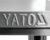 MASA DE LUCRU YATO YG-09022 1200X600XH850+100MM CU SPATIU DE DEPOZITARE SI TABLIE