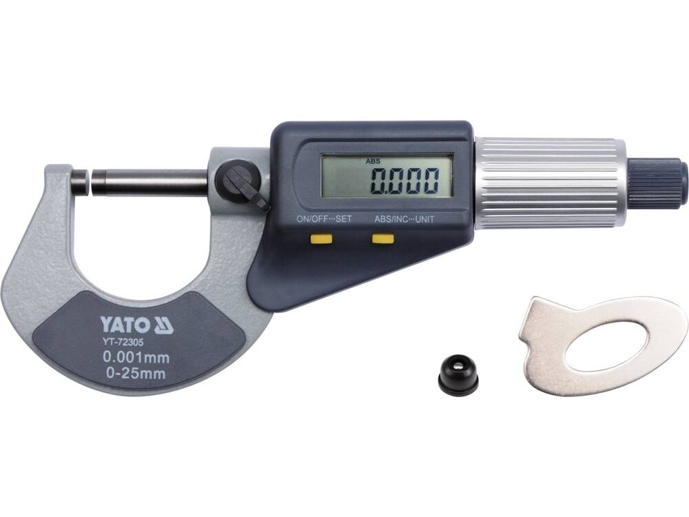 MICROMETRU CU AFISAJ YATO YT-72305 DIGITAL 0-25MM