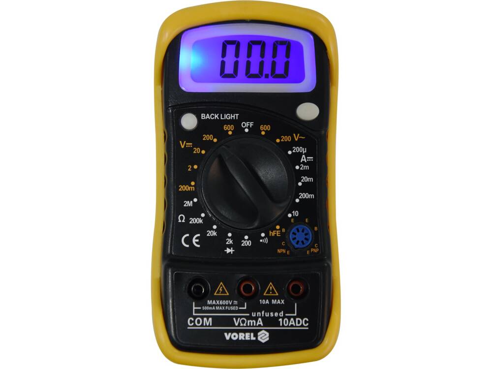 VOREL 81773 UNIVERZÁLIS DIGITÁLIS MULTIMÉTER 