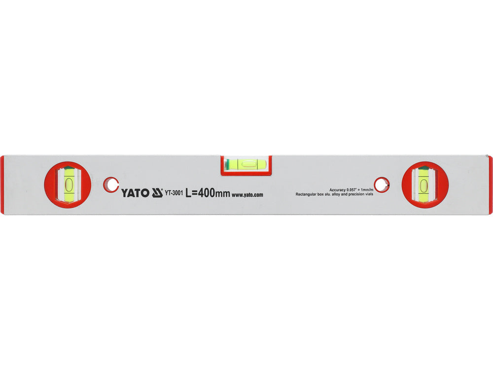NIVELA ALUMINIU 400MM, YATO YT-3001 3 BULE