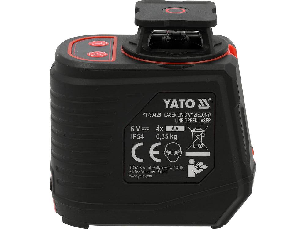 Nivela laser verde cu 5 linii YATO YT-30428 - imagine 4