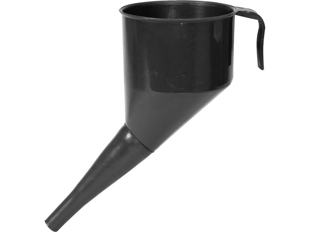 Ferde tölcsér Vorel 83016 szűrővel, szürke, 130 mm 