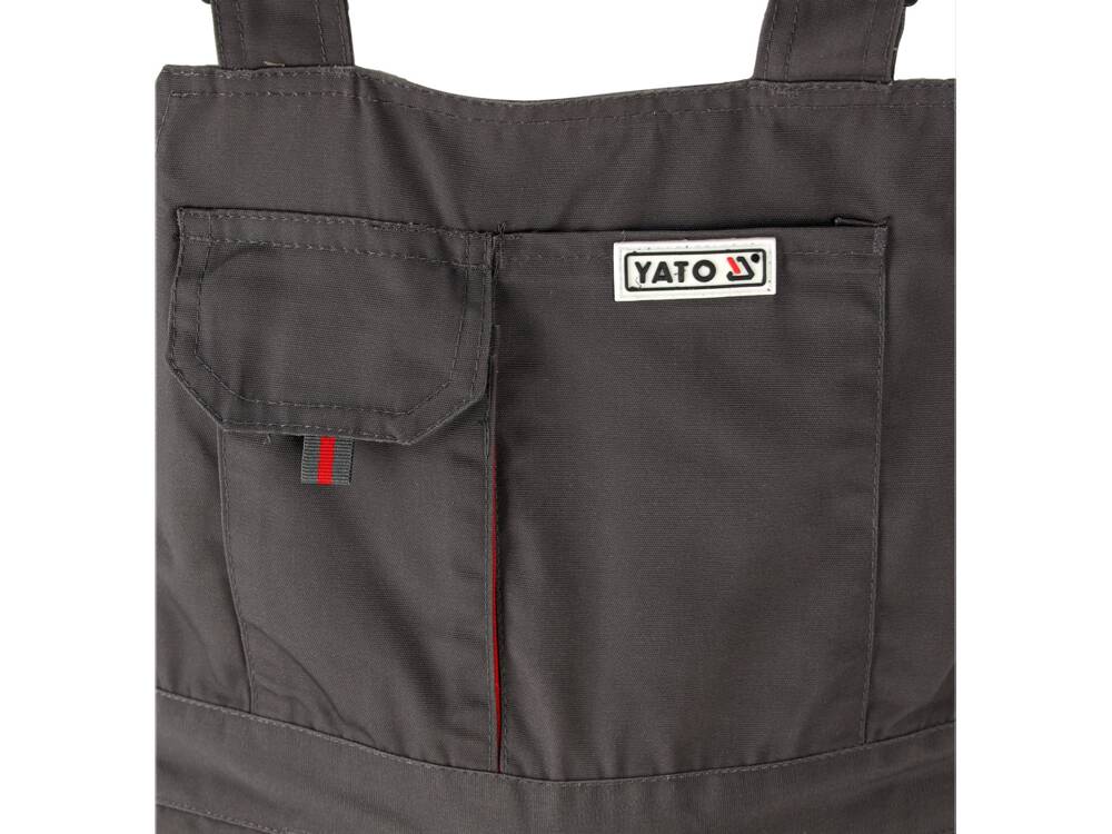 PANTALONI DE LUCRU YATO YT-80292 CU PIEPTAR, DAN, MARIMEA L