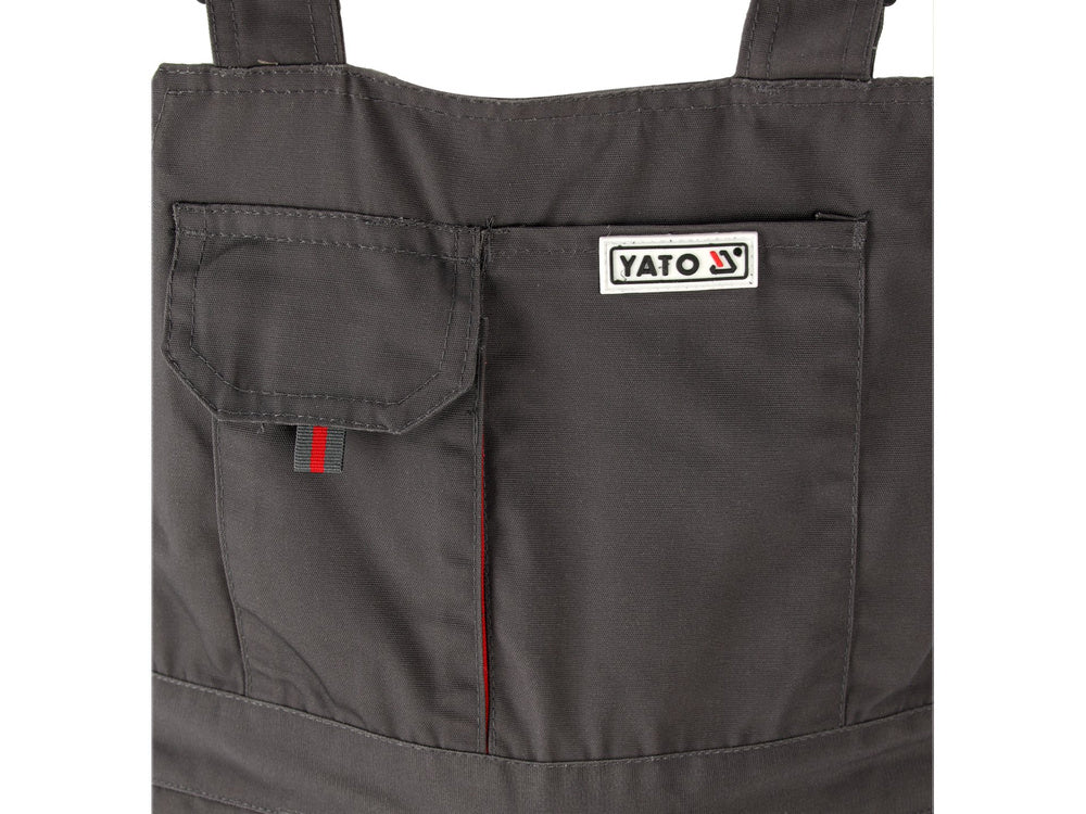 PANTALONI DE LUCRU YATO YT-80291 CU PIEPTAR, DAN, MARIMEA M
