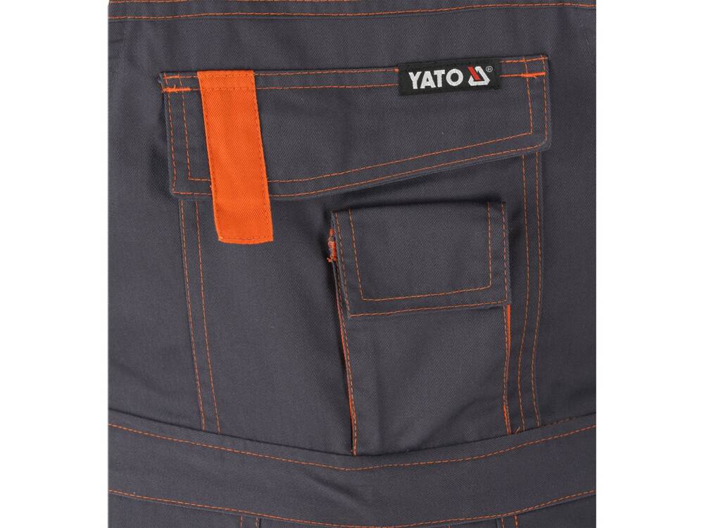 PANTALONI DE LUCRU YATO YT-80411 CU PIEPTAR, DORIA, MARIMEA XL