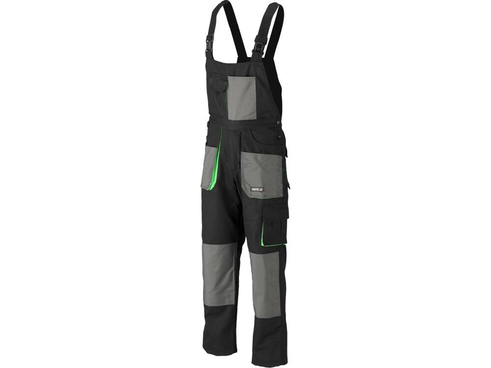 PANTALONI DE LUCRU YATO YT-80171 CU PIEPTAR, PALEA, MARIMEA M
