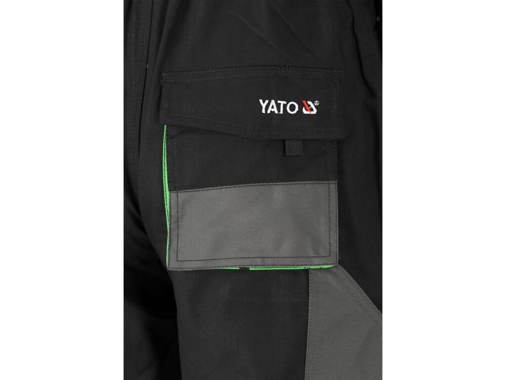 PANTALONI DE LUCRU YATO YT-80171 CU PIEPTAR, PALEA, MARIMEA M