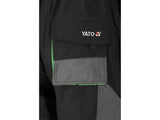 PANTALONI DE LUCRU YATO YT-80171 CU PIEPTAR, PALEA, MARIMEA M