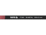 FÉM FŰRÉSZPENGE YATO YT-3461 300/12MM, BIMETÁL 