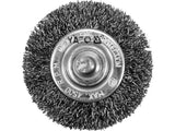KÖR DRÓTKEFÉ, YATO YT-47565 50MM, ROZSDAMENTES ACÉLHOZ 