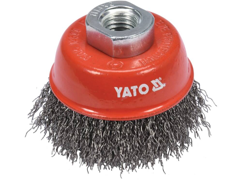 PERIE CUPA 65MM, YATO YT-47658 PRINDERE M14, SARMA OTEL INOXIDABIL