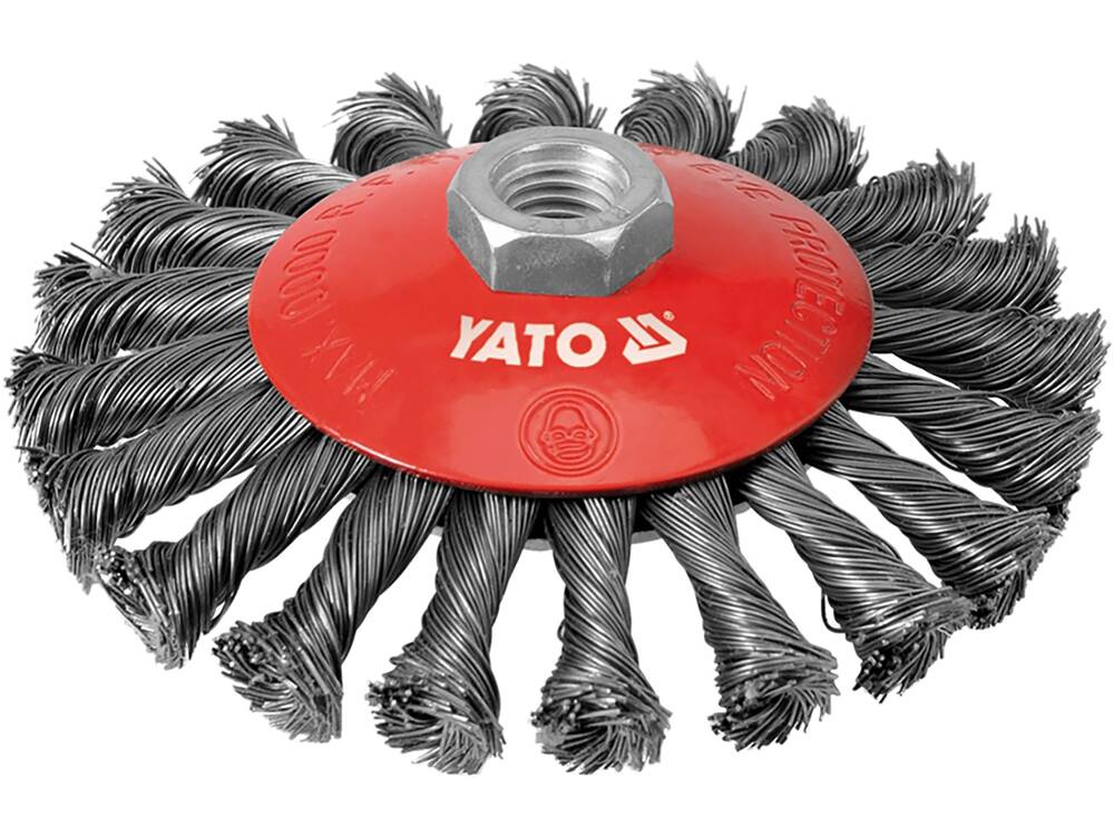 KEREK KEFE YATO YT-4764 ROZSDAMENTES ACÉL FÚRÓHOZ, 125 MM 