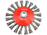 KEREK KEFE YATO YT-4764 ROZSDAMENTES ACÉL FÚRÓHOZ, 125 MM 