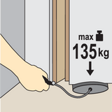 PERNA DE MONTAJ, YATO YT-67382 DIMENSIUNI 190X110MM, CAPACITATE 135 KG