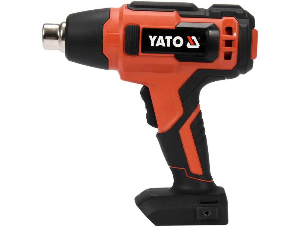 PISTOL AER CALD, YATO YT-82285 18V, \u200b\u200b550°, 2 VITEZE, FARA ACUMULATOR
