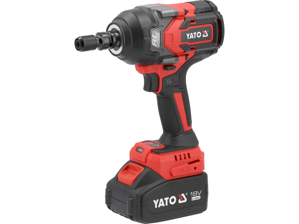 Pistol de impact 18v 1/2'' 1200nm, 1x4ah Yato YT-828071