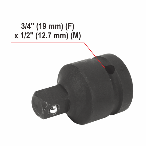 PISTOL DE IMPACT YATO YT-828073 18V 3/4 2400NM, 1X6AH