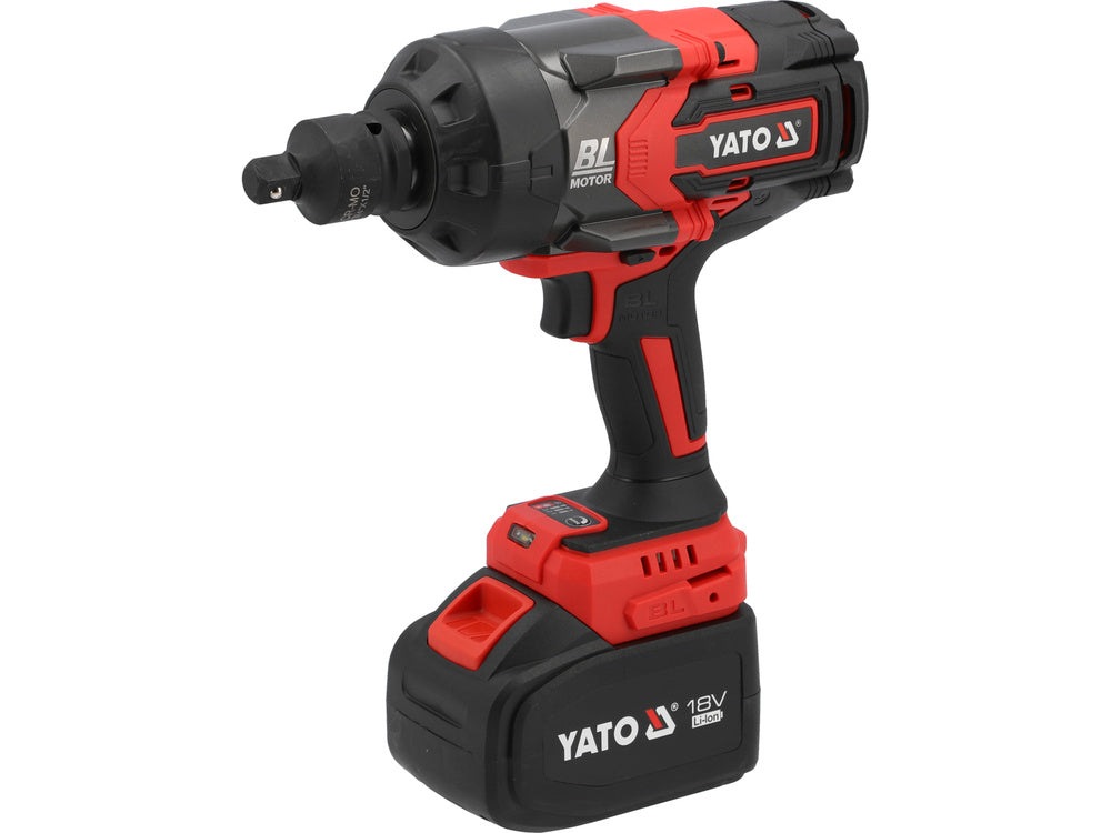 PISTOL DE IMPACT YATO YT-828073 18V 3/4 2400NM, 1X6AH