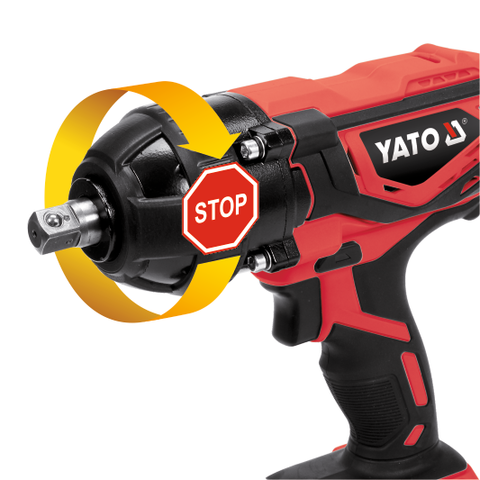 PISTOL IMPACT 18V YATO YT-82804 1/2, 300NM, 1X2AH