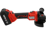 Polizor unghiular YATO YT-828251, 18 V, 125 mm, 1 x 4 Ah - imagine 3