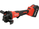 Polizor unghiular YATO YT-828254, 18 V, 1 x 4 Ah)