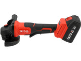 Polizor unghiular YATO YT-828254, 18 V, 1 x 4 Ah) - imagine 2