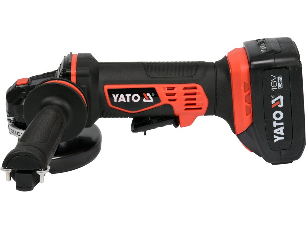 POLIZOR UNGHIULAR 18V, YATO YT-82828 CU 2 ACUMULATORI