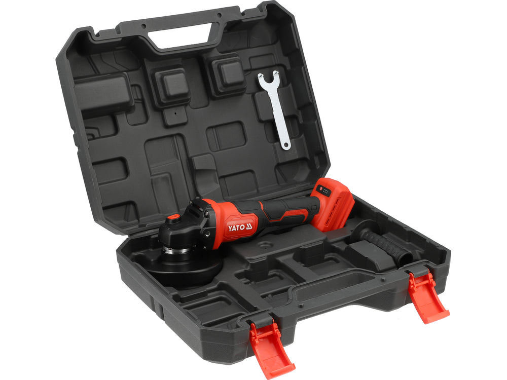 Polizor unghiular YATO YT-828256, 18 V, fara acumulator - imagine 9