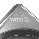RECIPIENT PERFORAT GN2/3, YATO YG-00360 OTEL INOXIDABIL, 65MM, 5.3L