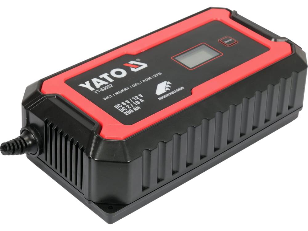 REDRESOR CU DISPLAY YATO YT-83002 LCD, GAMA 6V/2A, 12V/10A