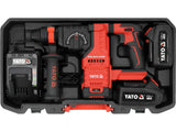 Rotopercutor SDS+ YATO YT-827724, 18 V, 2 x 4 Ah - imagine 9