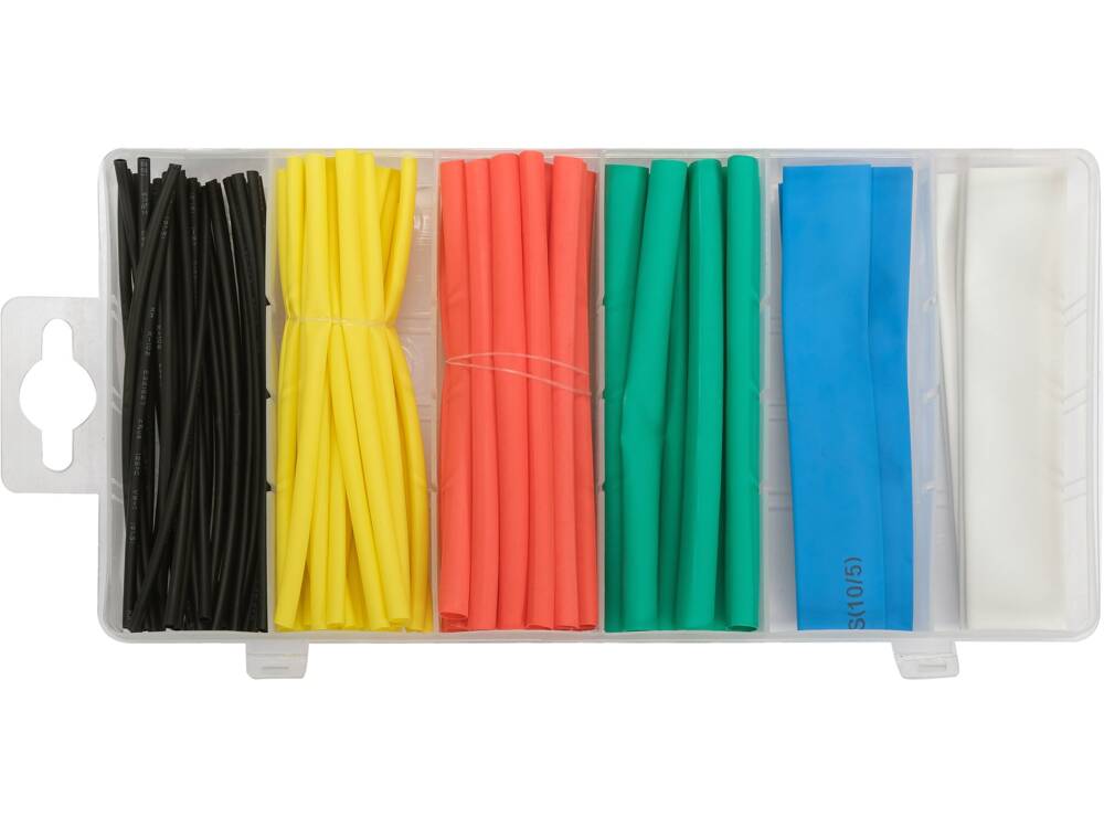 SET 100 TUBURI YATO YT-068667 TERMOCONTRACTABILE, DIVERSE CULORI