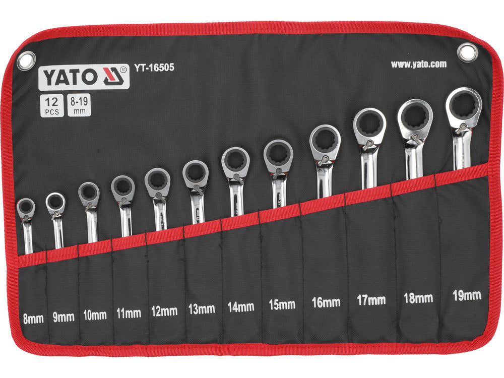 SET 12 CHEI YATO YT-16505 COMBINATE CU CLICHET