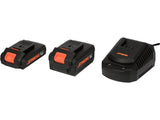 SET 2 ACUMULATORI STHOR 78262 (4AH+2AH) SI INCARCATOR PENTRU GAMA STHOR 20V