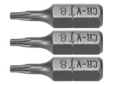 3 bites készlet STHOR 65490 TORX 1/4 T8x25mm 