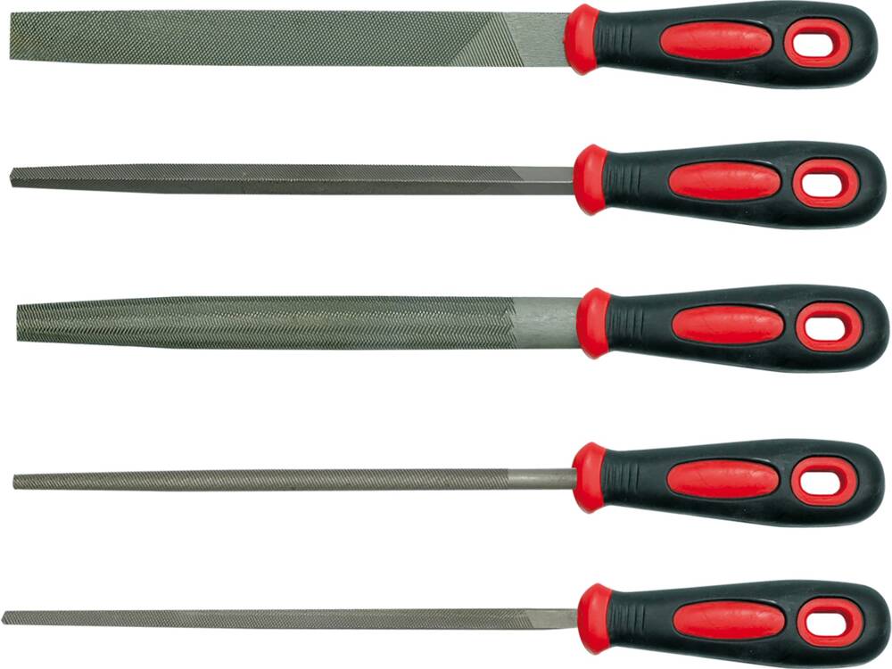 SET 5 PILE VOREL 25166 PENTRU METAL, 200MM