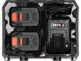 Set acumulatori YATO YT-828510, 2 x 4 Ah + incarcator - imagine 8