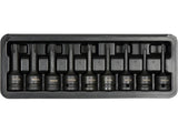 YATO ÜTŐFEJ KÉSZLET YT-10681 RIBE, 9 RÉSZES 