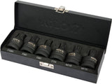 SET BITI TORX YATO YT-10653 / SPLINE, 6 BUC, 3/4